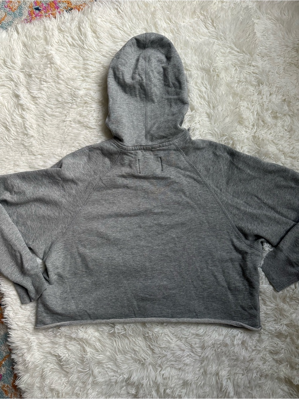 Reigning Champ Lightweight Cropped Terry Hoodie - Sz XS - Picture 4 of 8